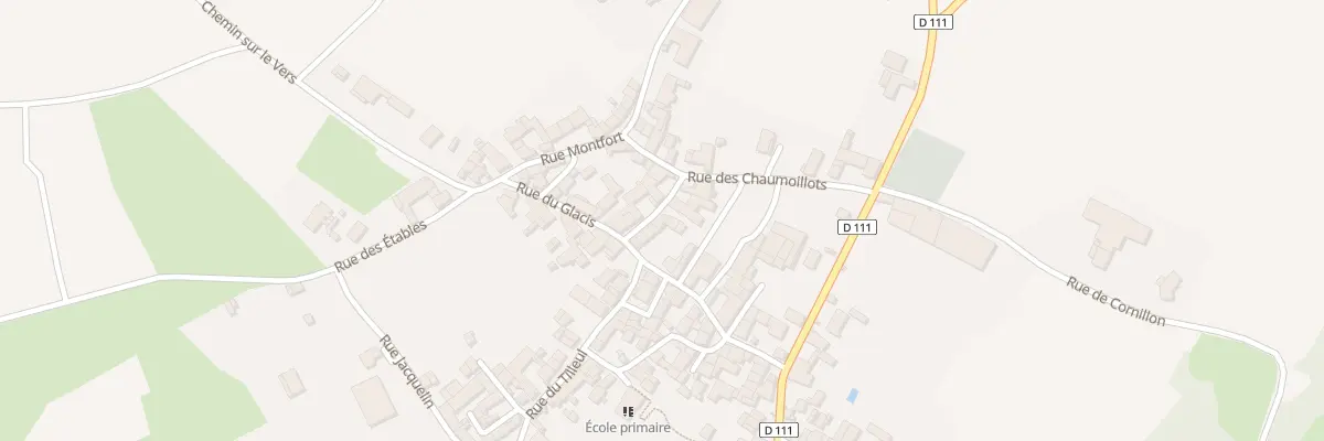 Plan du 4 Rue du Grand Puits à Meloisey
