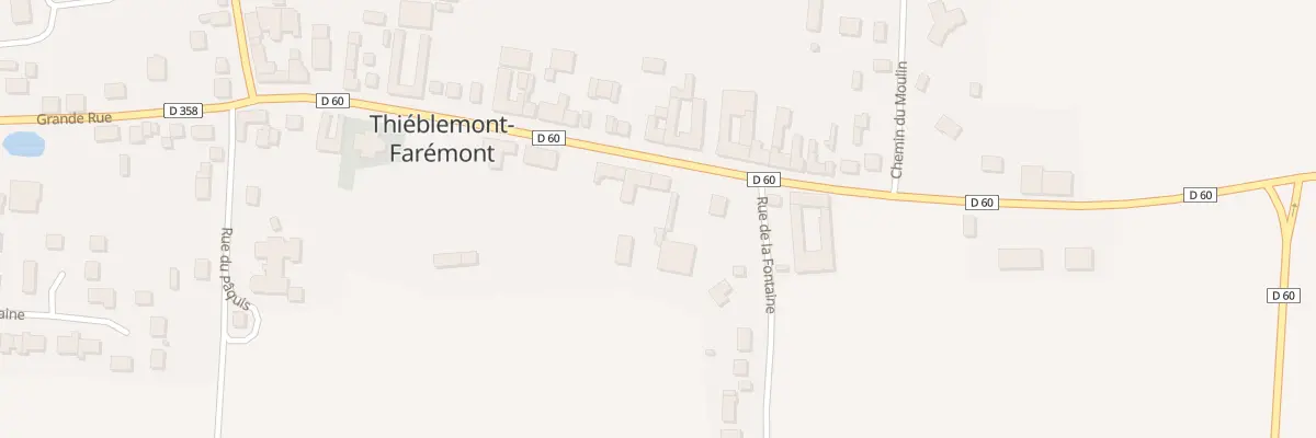 Plan du 9 Gr Grande Rue à Thiéblemont-Farémont