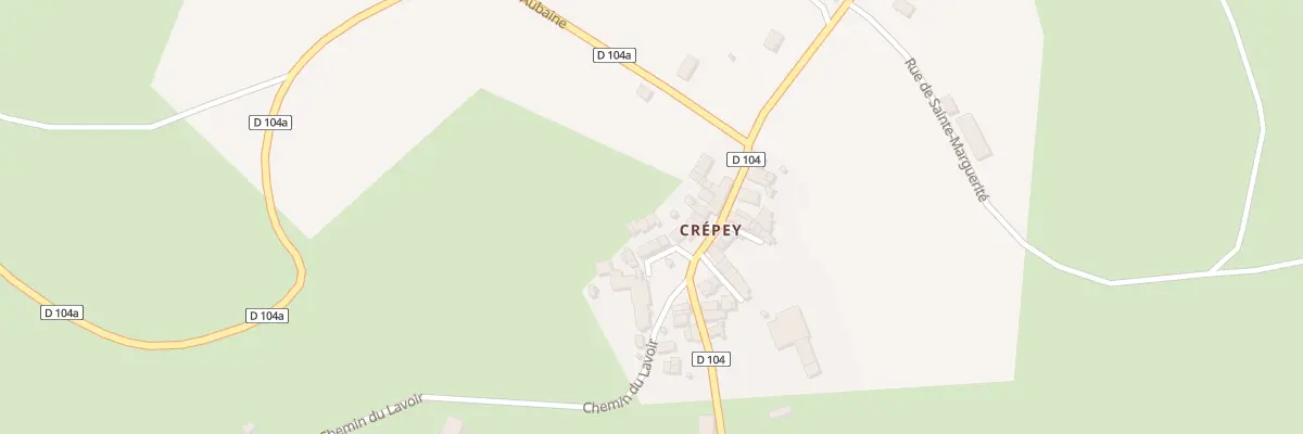 Plan du 5067 Crepey à Aubaine
