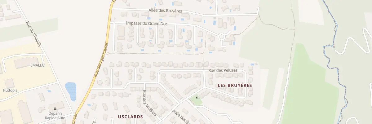 Plan du 21 Rue des Peluzes à Saint-Genis-les-Ollières