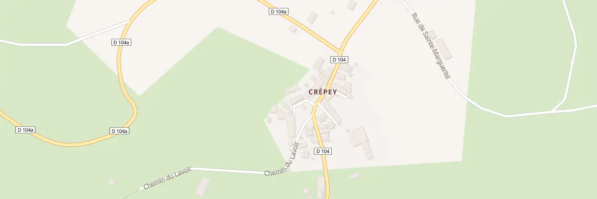 Plan du 5072 Crepey à Aubaine