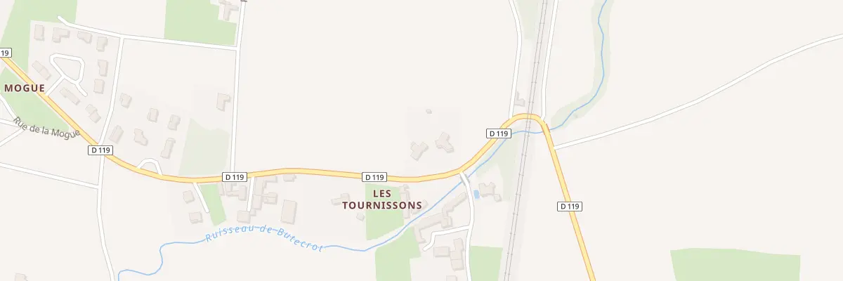 Plan du 397 Rte des Tournissons à Corcelles-en-Beaujolais
