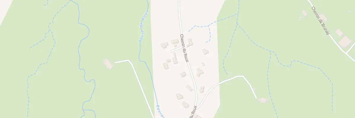Plan du 5330 Le Roux Est à Baix