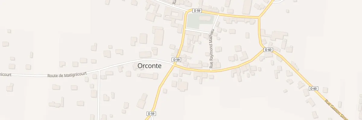 Plan du 1 Rue Denis Roche à Orconte