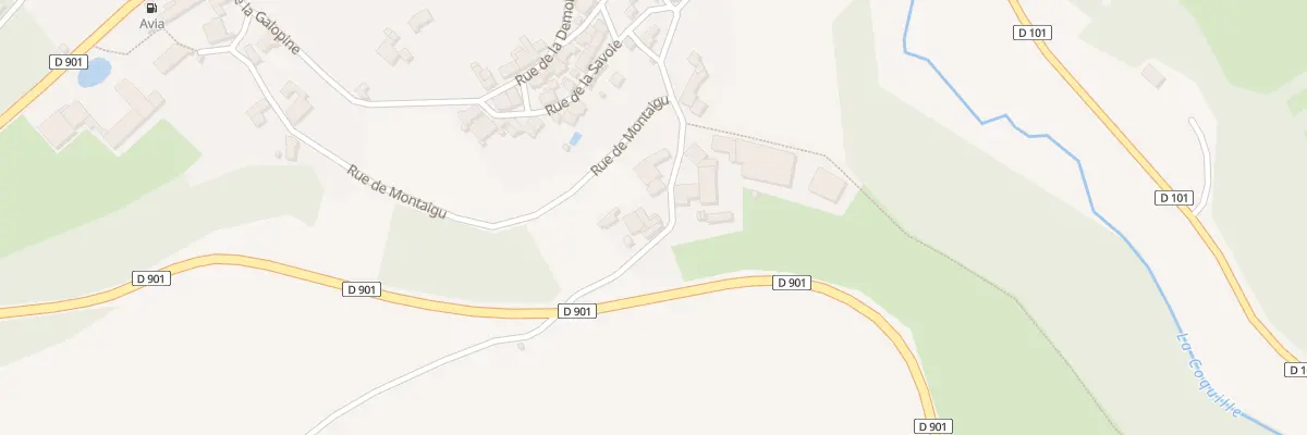 Plan du 6 Rue des Granges à Aignay-le-Duc