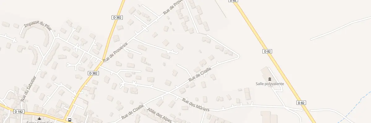 Plan du 69 Rue de Cizelle à Saint-Cyr