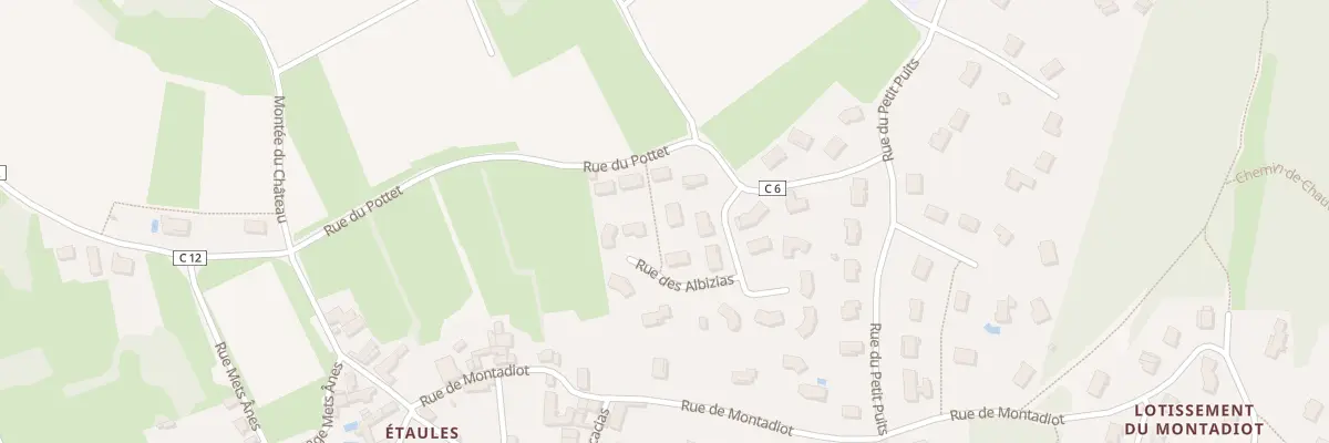 Plan du 10 Rue des Albizias à Mellecey
