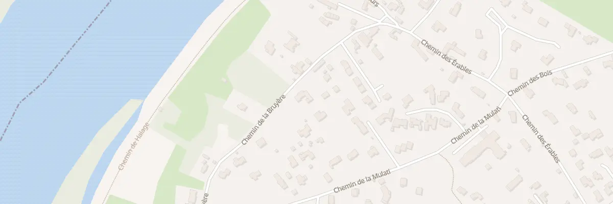 Plan du 574 Che de la Bruyere à Saint-Bernard