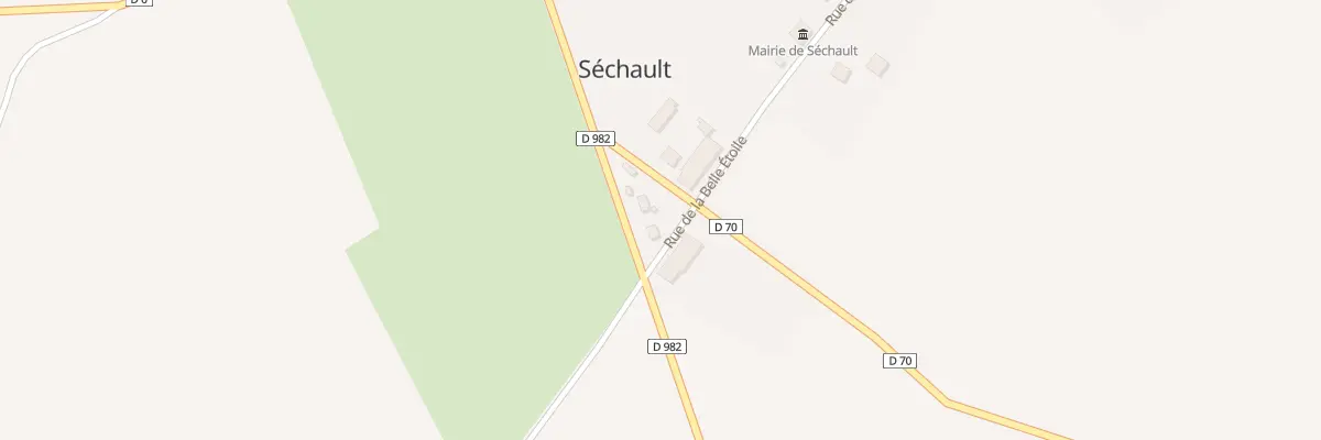 Plan du 10 Rue de la Belle Etoile à Séchault