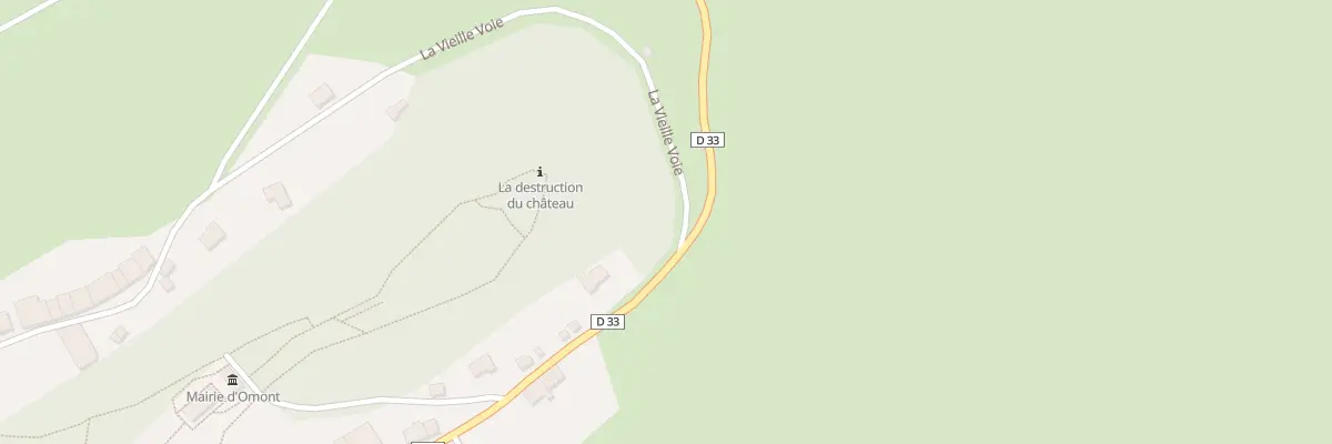 Plan du 5018 Le Chateau à Omont