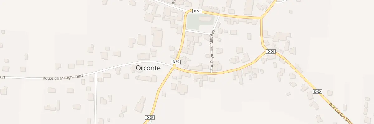 Plan du 3 Rue Denis Roche à Orconte