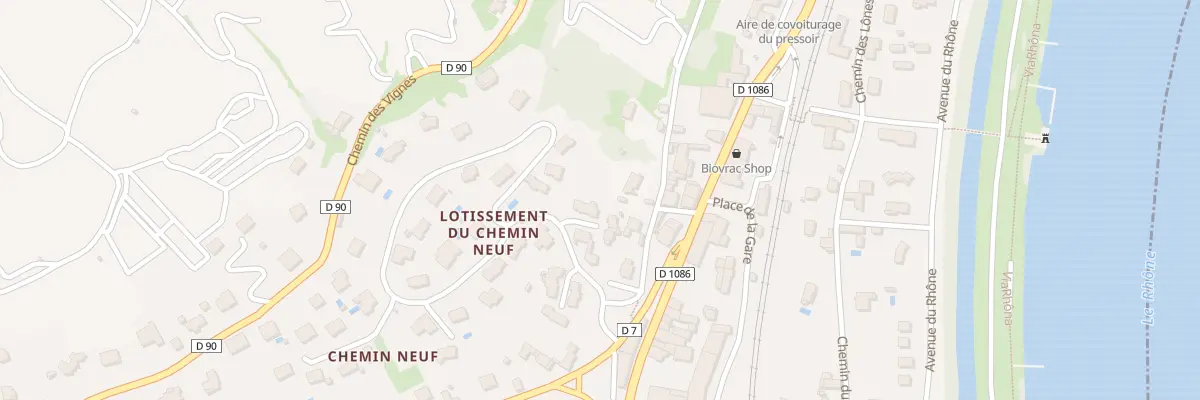 Plan du 40 Imp des Hauts de Luzin à Chavanay