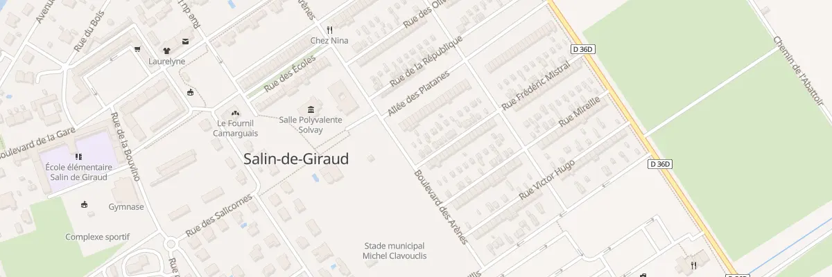 Plan du 39 Rue Frederic Mistral Salin à Arles