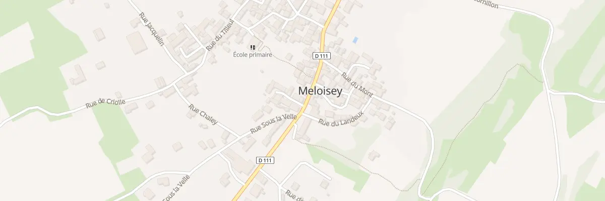 Plan du 5 Rte de Pommard à Meloisey
