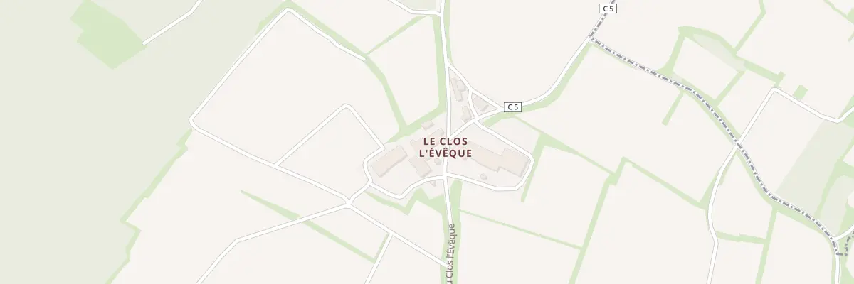 Plan du 19 Rue du Clos l’Evêque à Mercurey