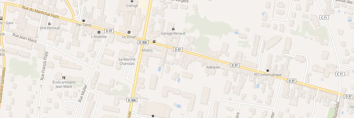 Plan du 197 Rue de la République à Belleville-en-Beaujolais