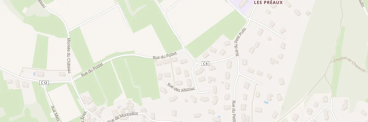 Plan du 2 Rue des Albizias à Mellecey