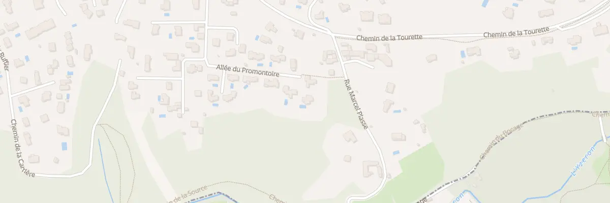 Plan du 15 All du Promontoir à Craponne