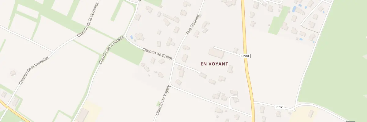 Plan du 11 Rue Gounod à Givry