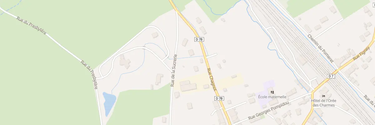 Plan du 39 Rue Chagnot à Blaisy-Bas