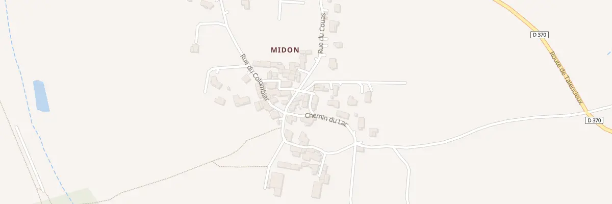 Plan du 5821 Pas des Grands Fonts au Chemin à Vernosc-lès-Annonay