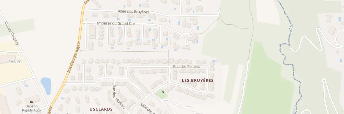 Plan du 29 Rue des Peluzes à Saint-Genis-les-Ollières