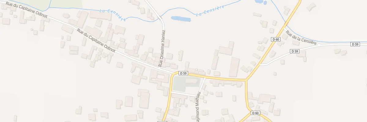 Plan du 12 Rue Emile Chavot à Orconte