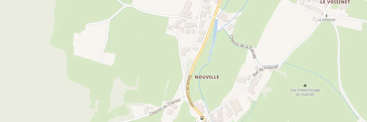 Plan du 5045 Nouville à Blanot