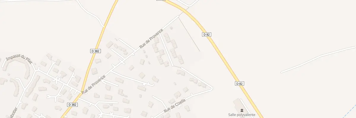 Plan du 50 Rue de Provence à Saint-Cyr