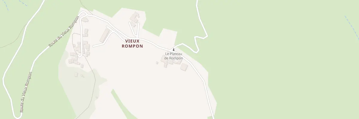 Plan du 5592 La Plaine à Rompon