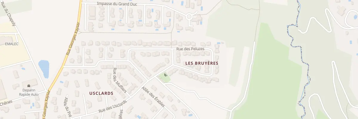 Plan du 50 Rue des Usclards à Saint-Genis-les-Ollières