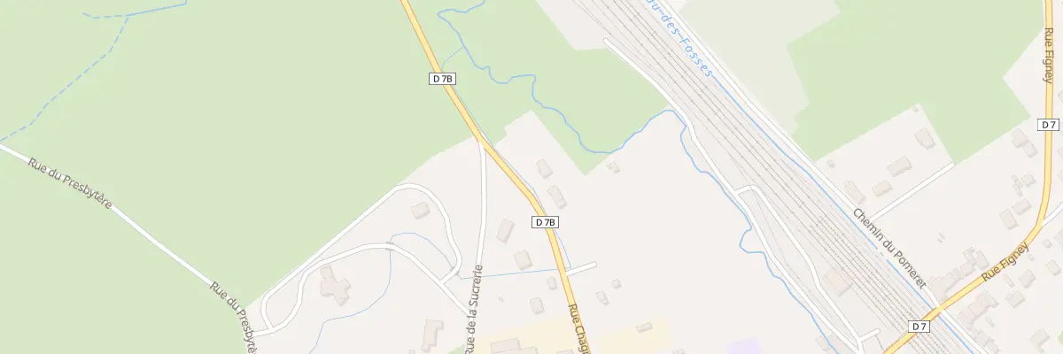 Plan du 36 Rue Chagnot à Blaisy-Bas