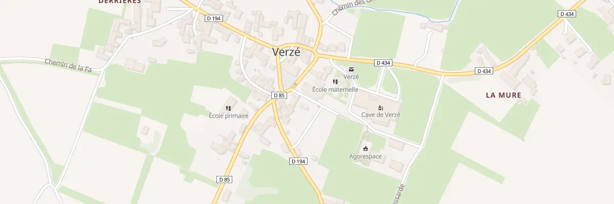 Plan du 5266 Le Bourg à Verzé