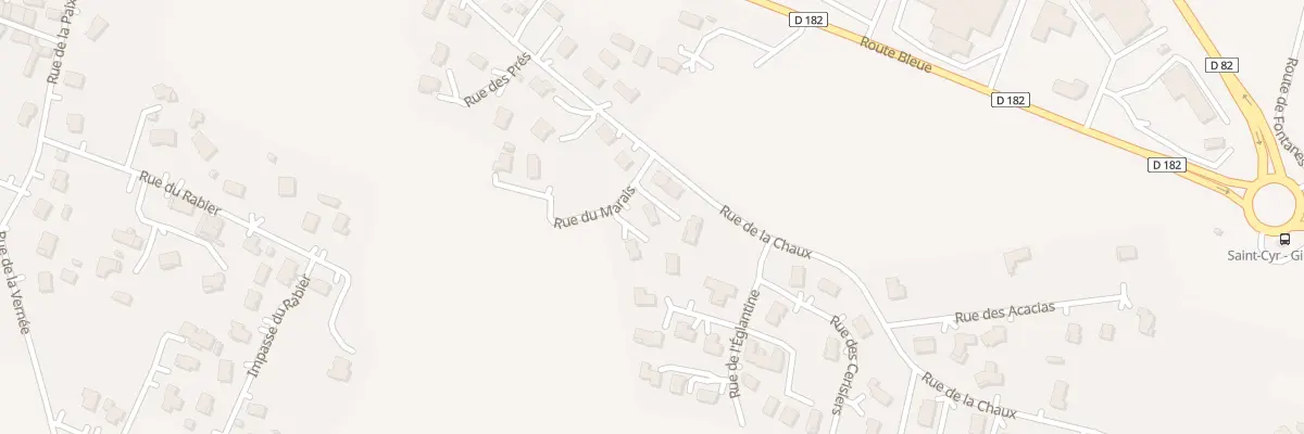 Plan du 5 Rue des Marais à Saint-Cyr