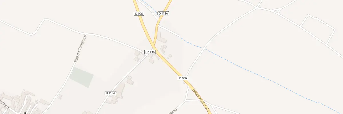 Plan du 5 Rte Nationale à Chassagne-Montrachet