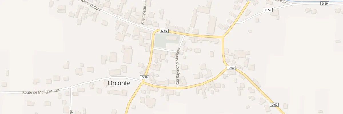 Plan du 4 Rue Camille Croquet à Orconte