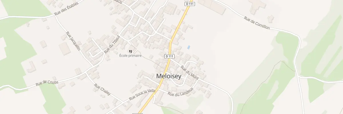 Plan du 20E Rte de Pommard à Meloisey