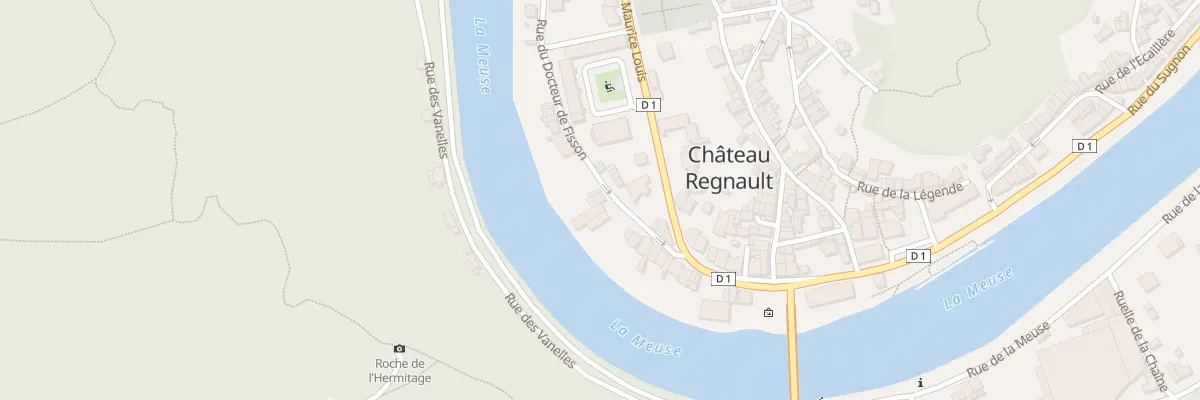 Plan du 13 Rue du Docteur de Fisson à Bogny-sur-Meuse