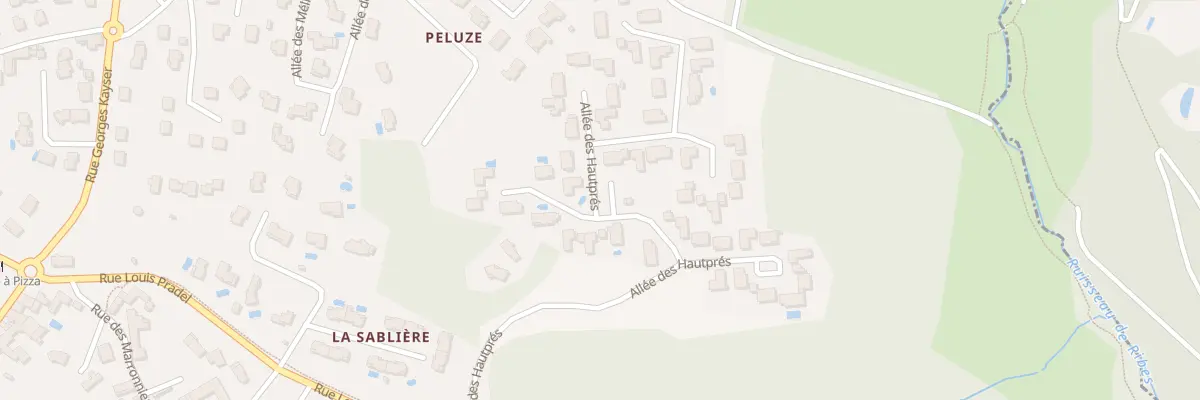 Plan du 19 All des Hautprés à Saint-Genis-les-Ollières