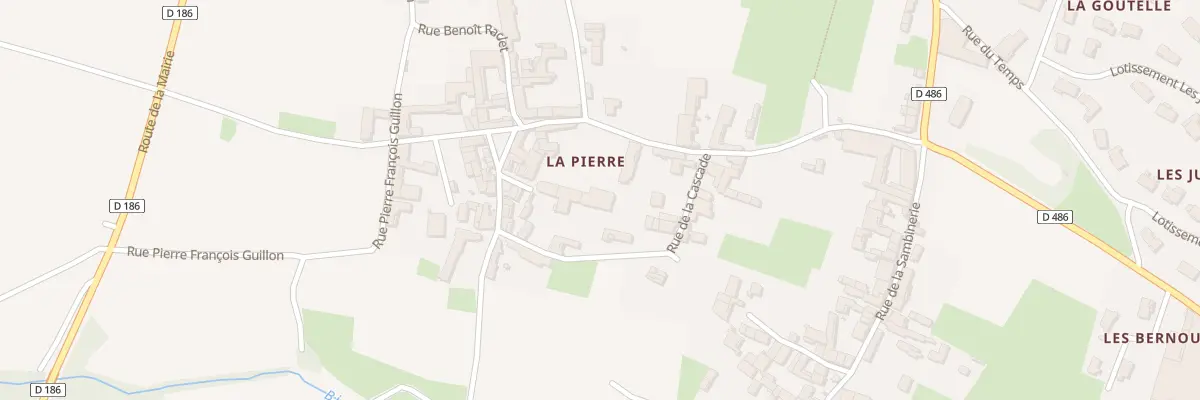 Plan du 5123 Rue de la Pierre à Romanèche-Thorins
