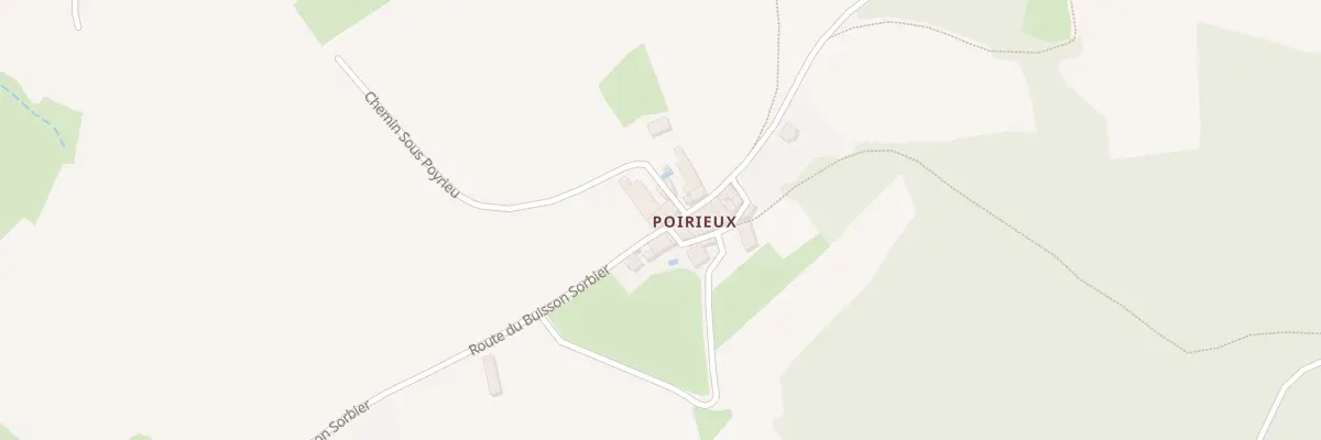 Plan du 5075 Poirieux à Échalas