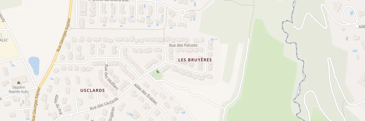 Plan du 42 Rue des Peluzes à Saint-Genis-les-Ollières