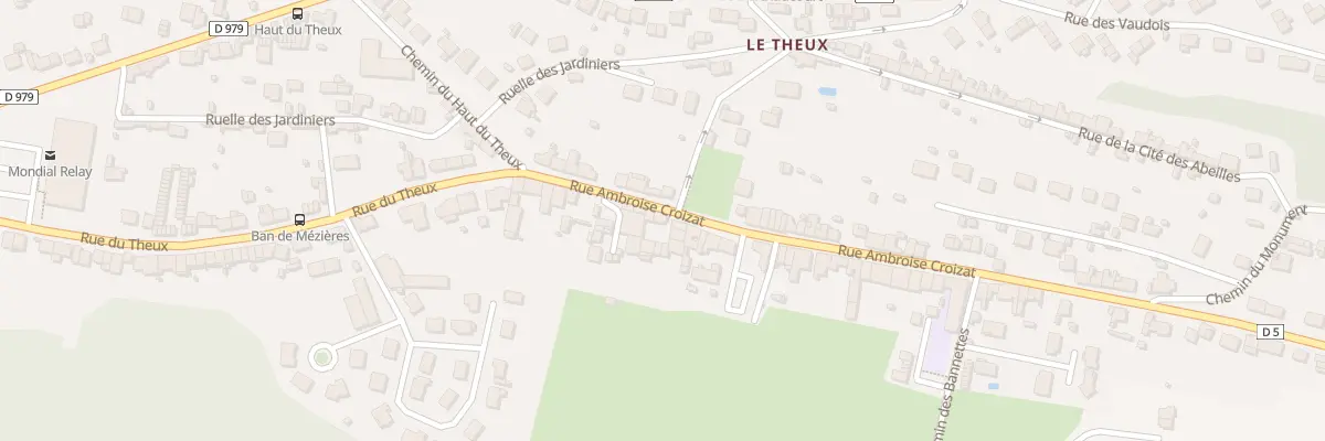 Plan du 28 Rue Ambroise Croizat à Charleville-Mézières
