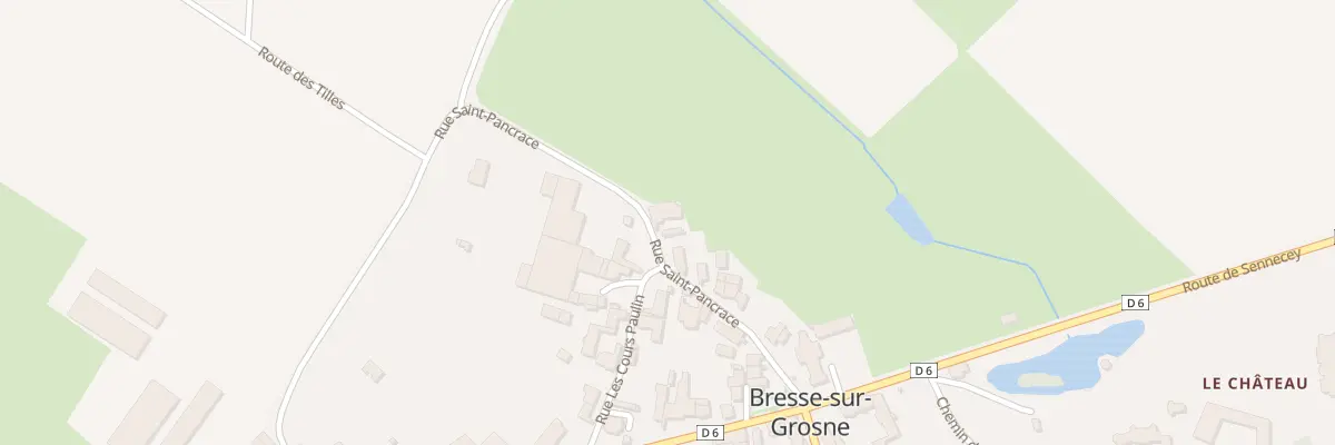 Plan du 16 Rue Saint Pancrace à Bresse-sur-Grosne
