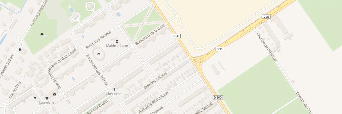 Plan du 8 Rue des Oliviers Salin à Arles