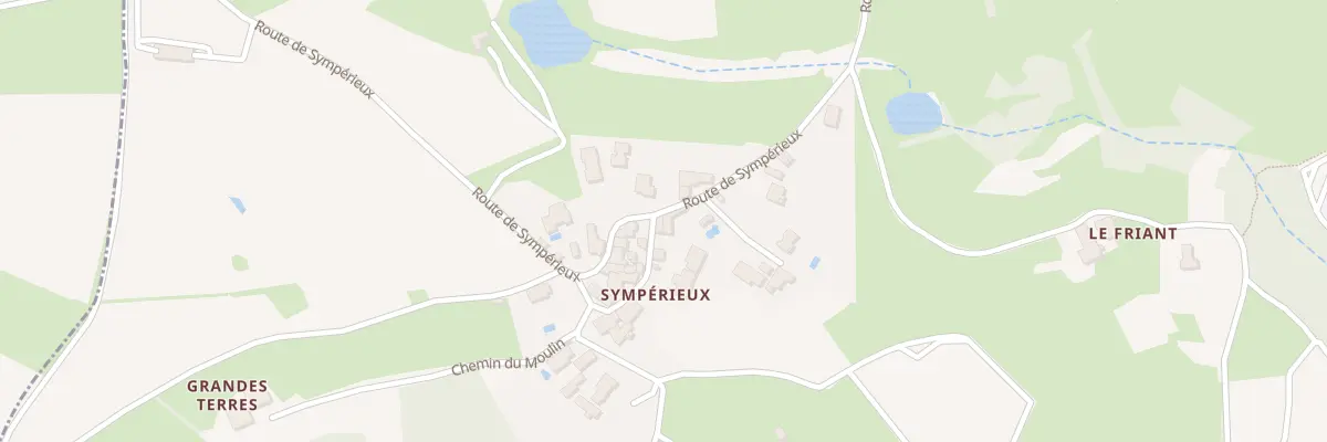 Plan du 5408 Symperieux à Vérin