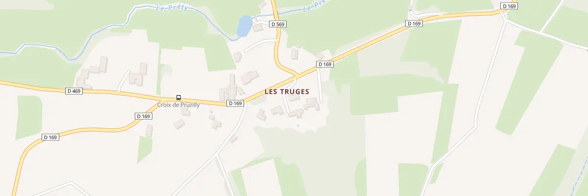 Plan du 5555F Les Chatellets à Saint-Vérand