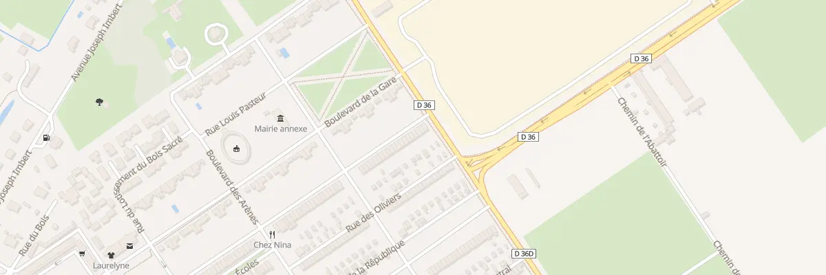 Plan du 5 Rue des Oliviers Salin à Arles