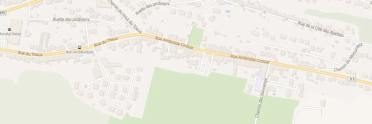 Plan du 44 Rue Ambroise Croizat à Charleville-Mézières