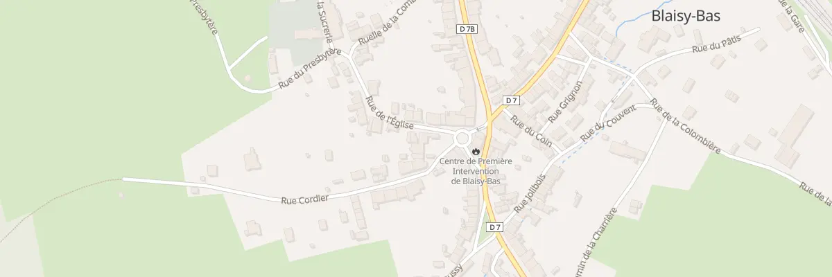 Plan du 18 Rue de l’Eglise à Blaisy-Bas